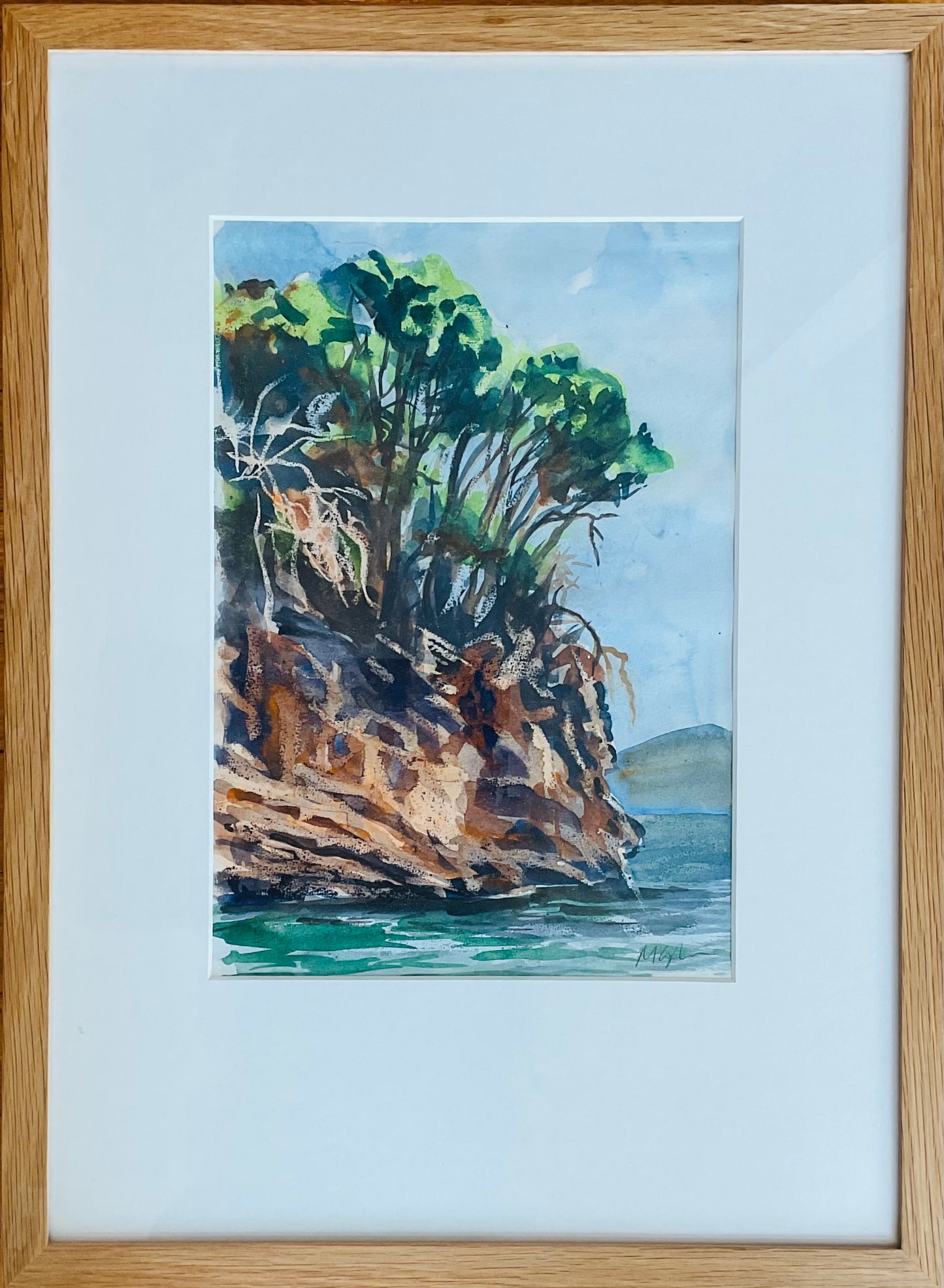 A Rocky Promontory, Corfu, 2001