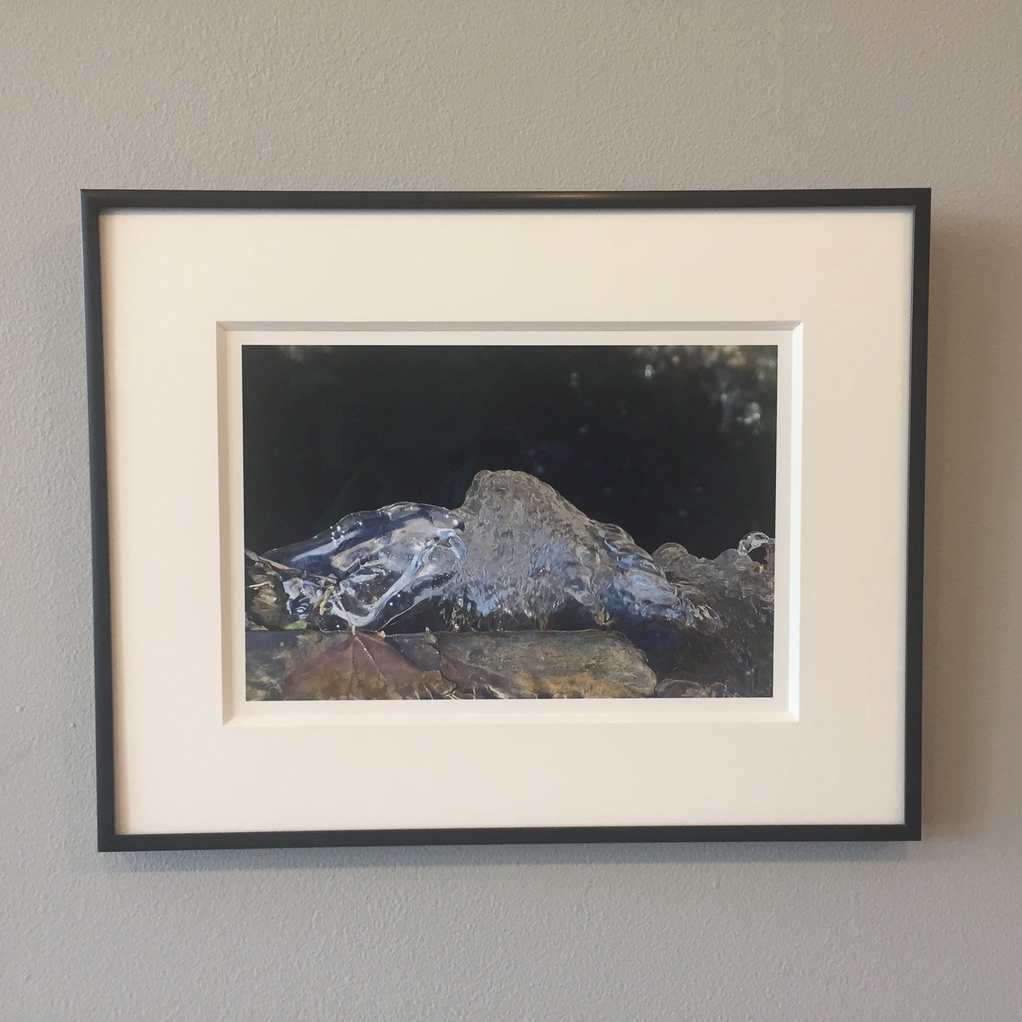 Ambiguity Series #10 (Ice Coated Rock) 2/20