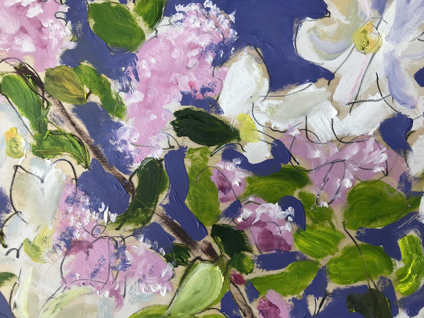 Dogwood and Lilac, May 13th 2023