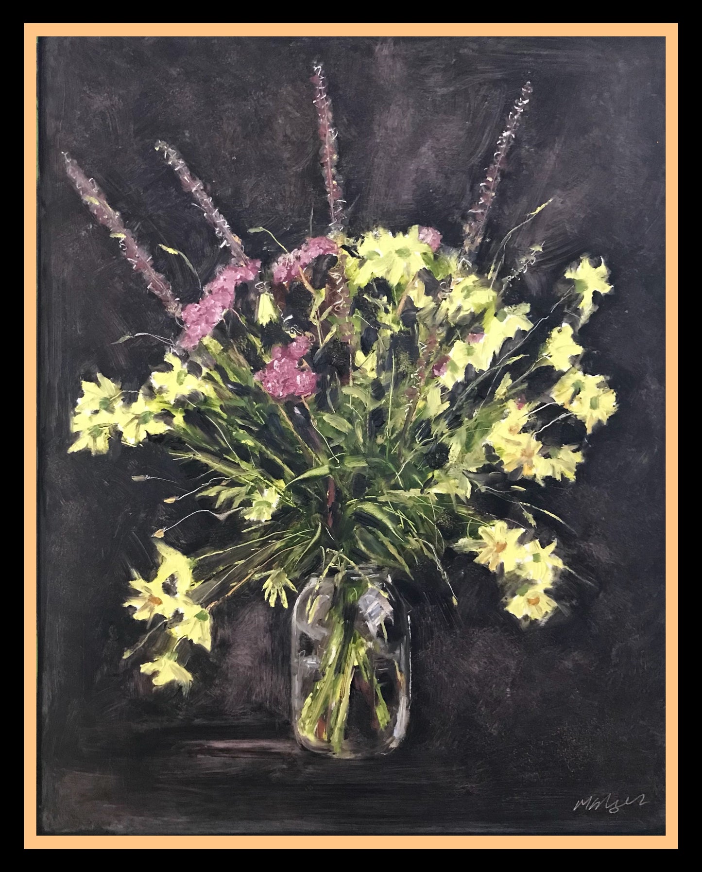 Garden Flowers in Kilner Jar, July 4th, 2023