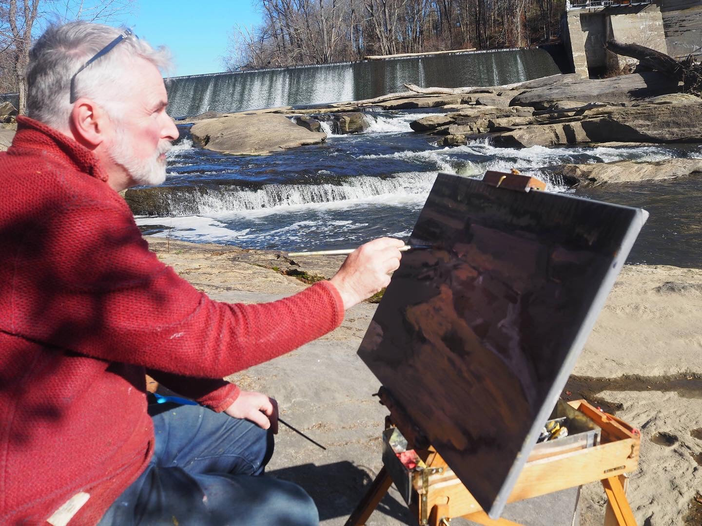 Great Falls, (Housatonic River), November 13th, 2022