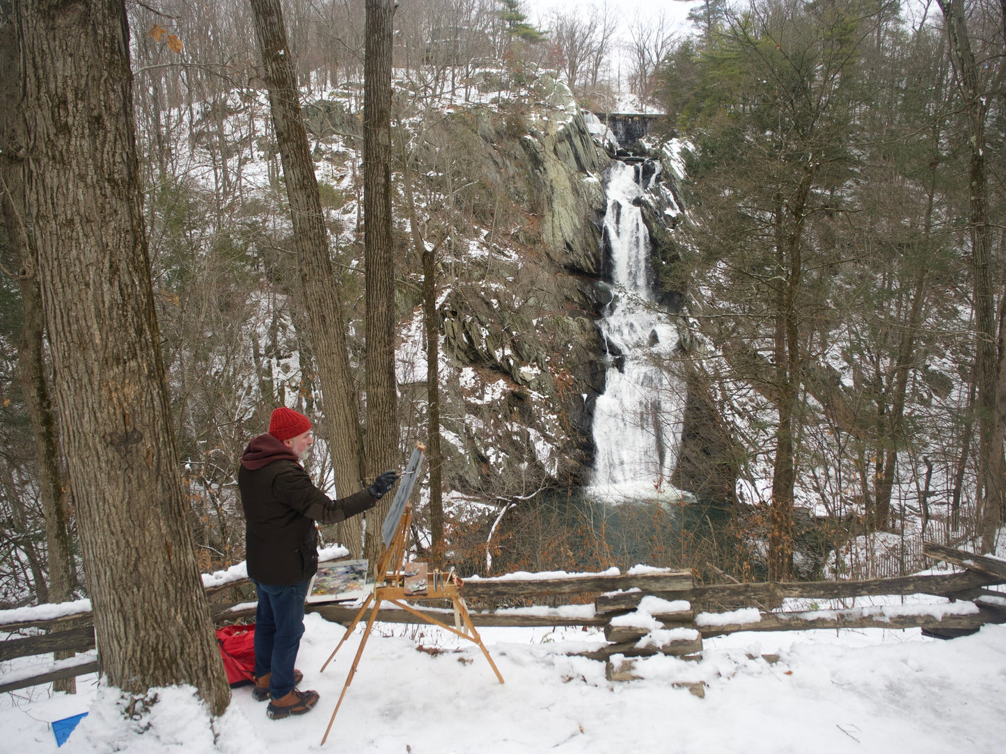 High Falls, Philmont, NY, December 20th, 2022