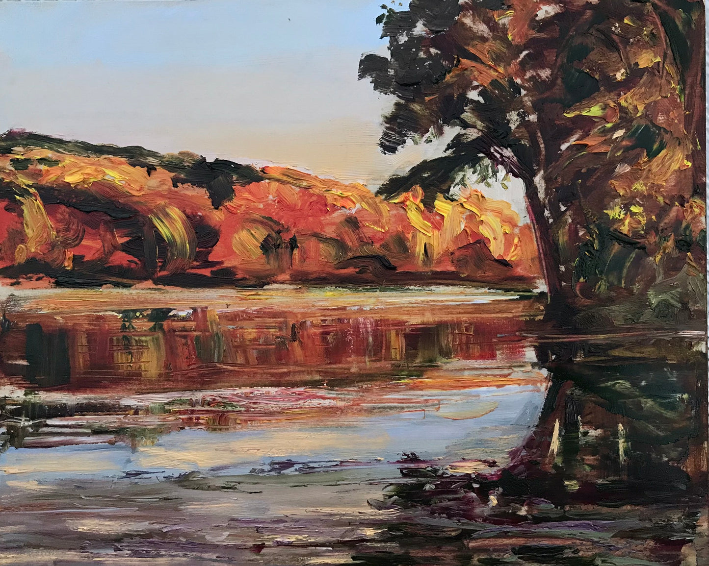 End of Day, Upton Lake, October 16th, 2022