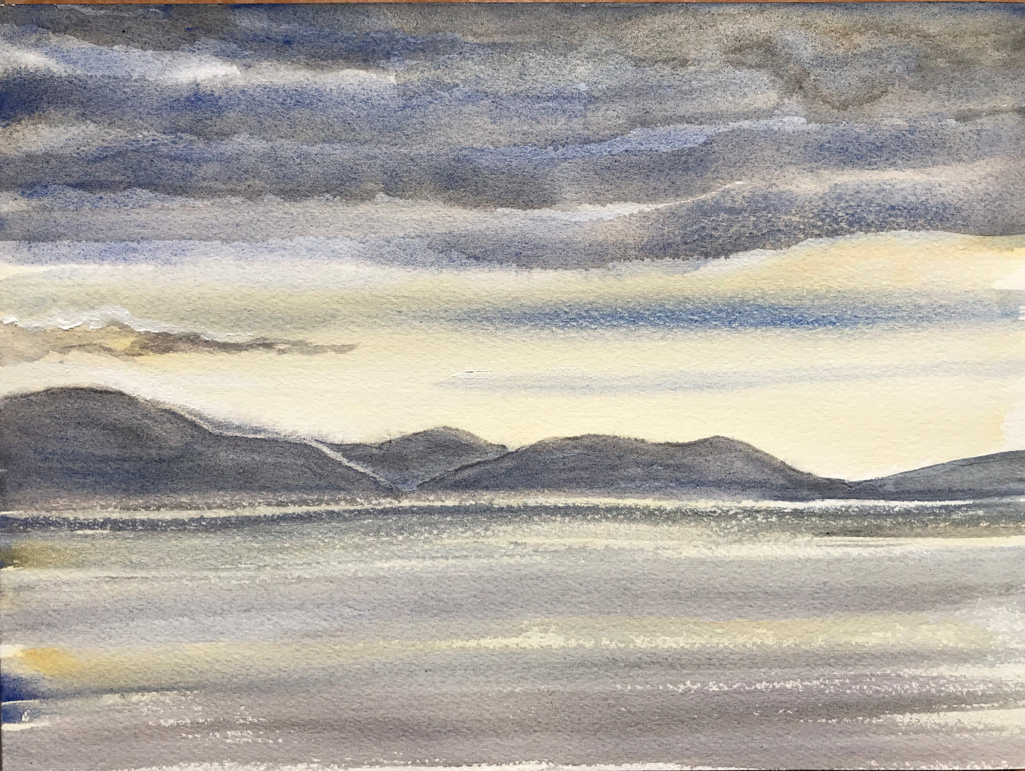 Kinard West - Looking south, Late Afternoon (5:00 pm), April 27th, 2022