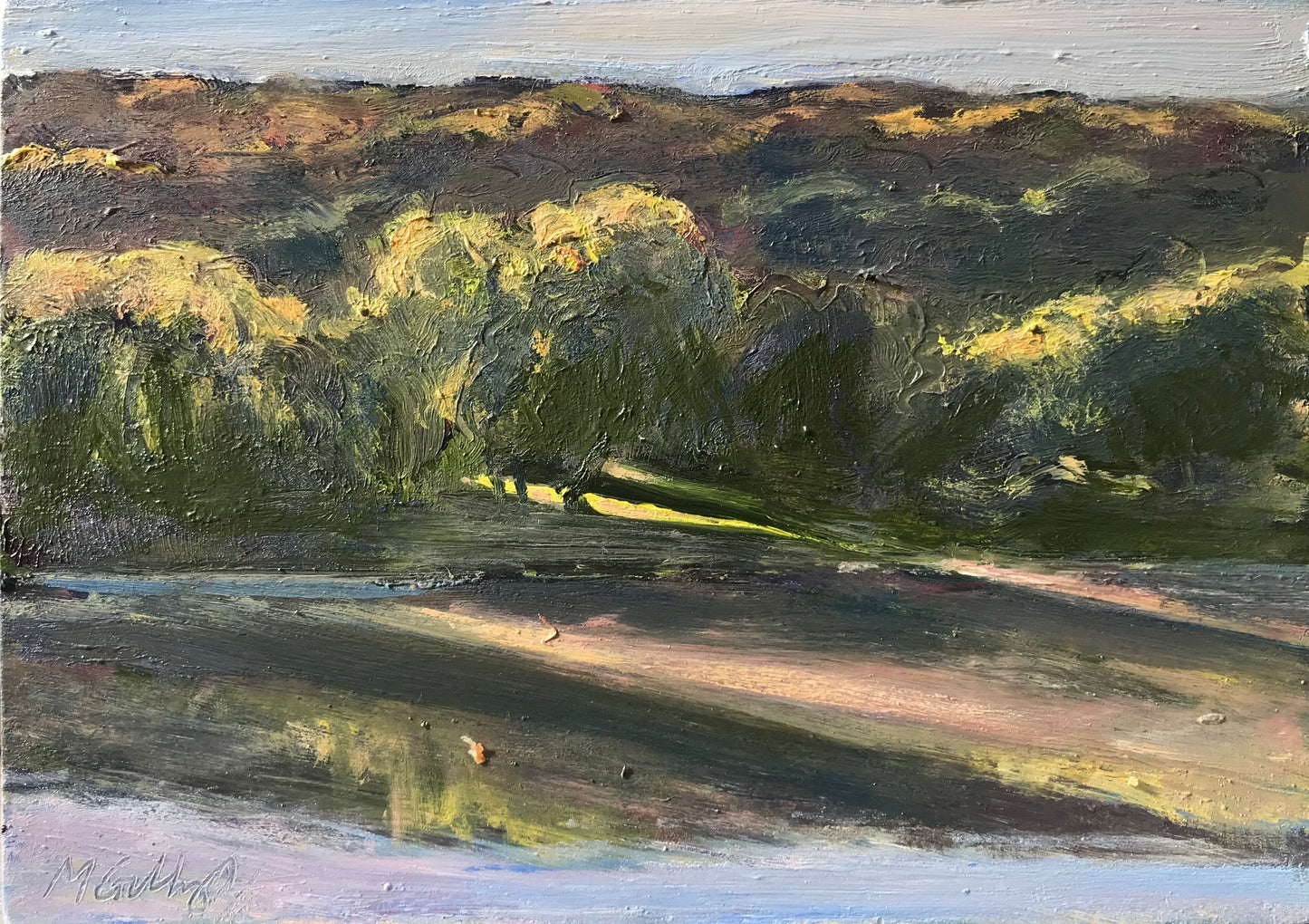 Early Morning, Sunlight and Mist, September 18th, 2022