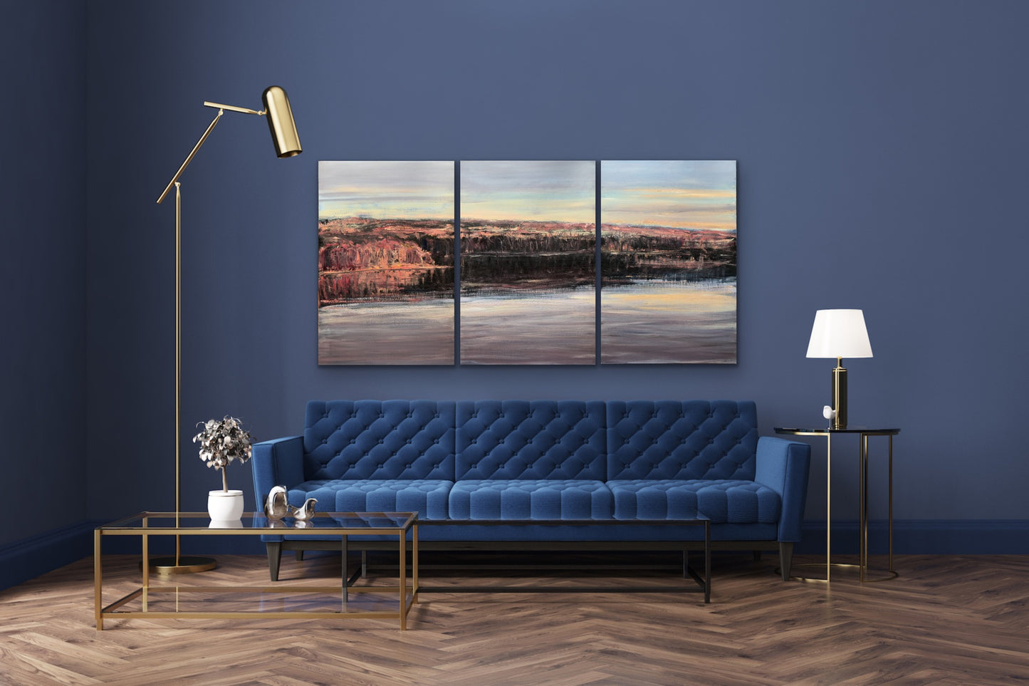 Triptych: Twilight, December 12th, 2021