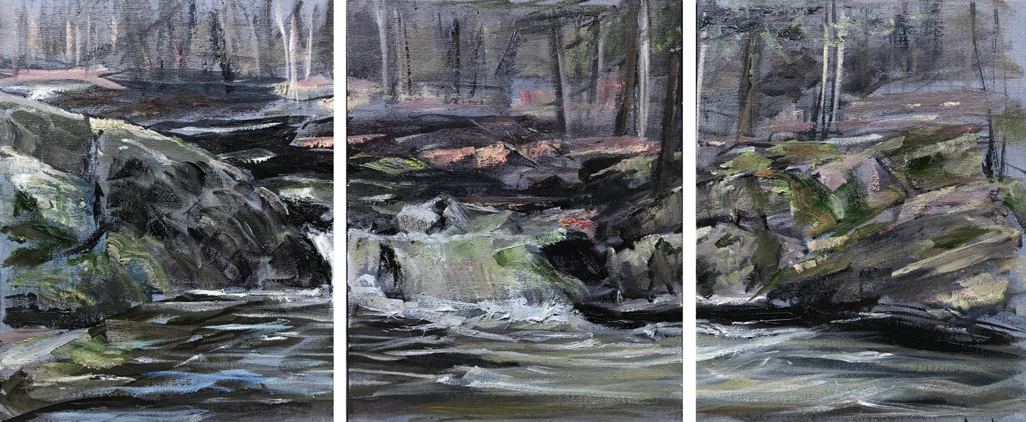Triptych: Doove Kill, Elizaville, April 8th, 2022