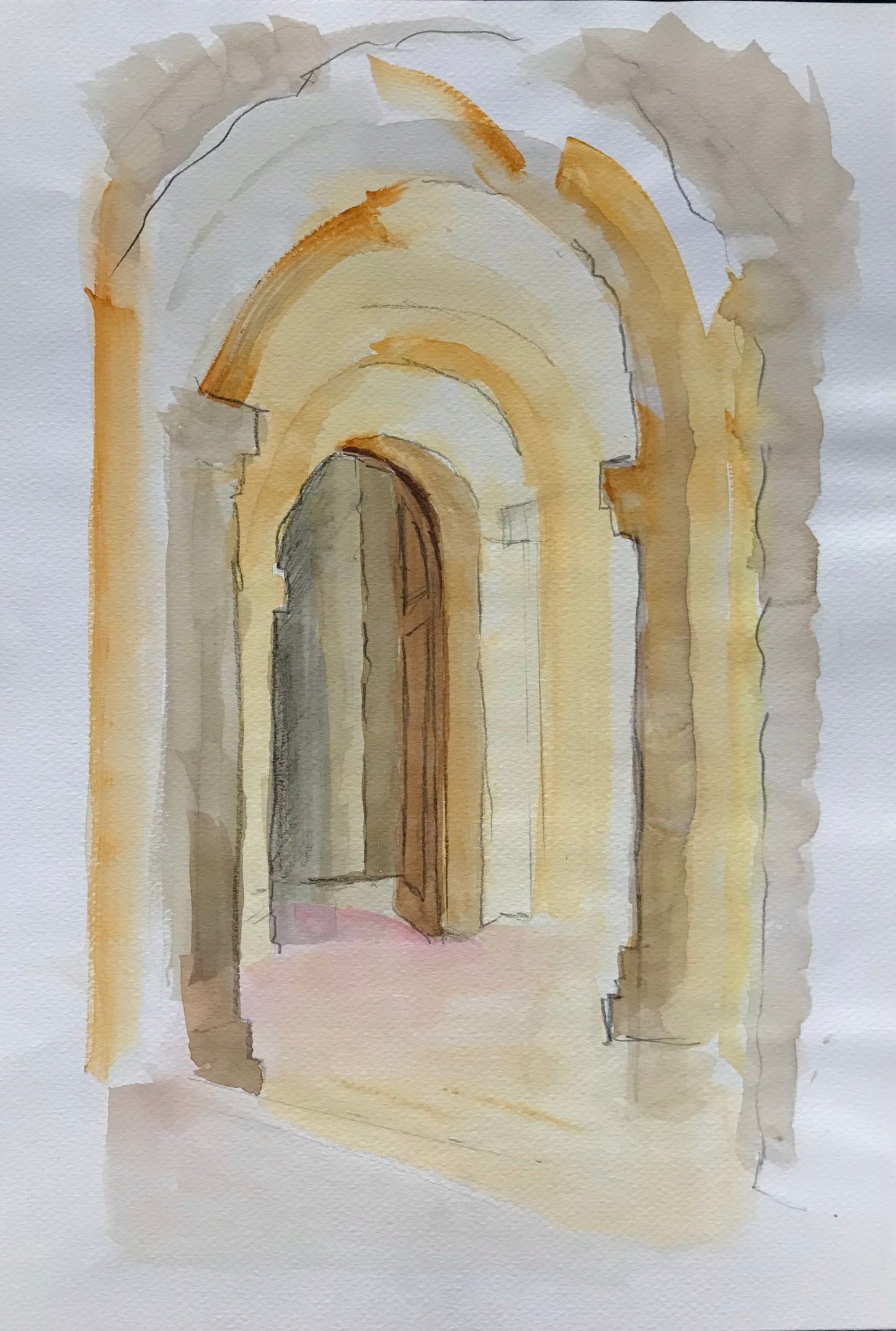 Cloister, Menfi, Sicily, June 7th, 2018