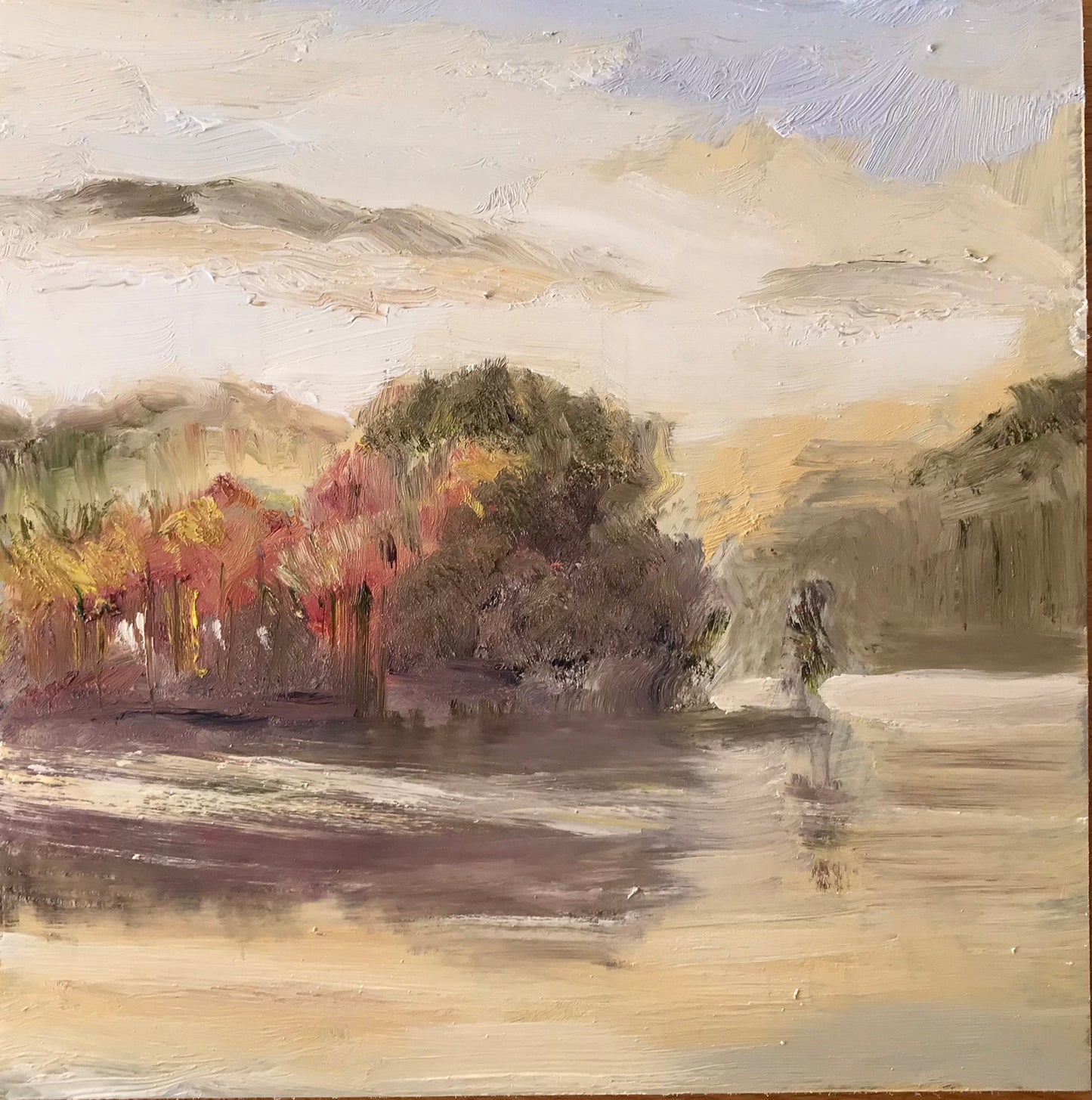 Early Morning, Fall Light and Mist, October 8th, 2022