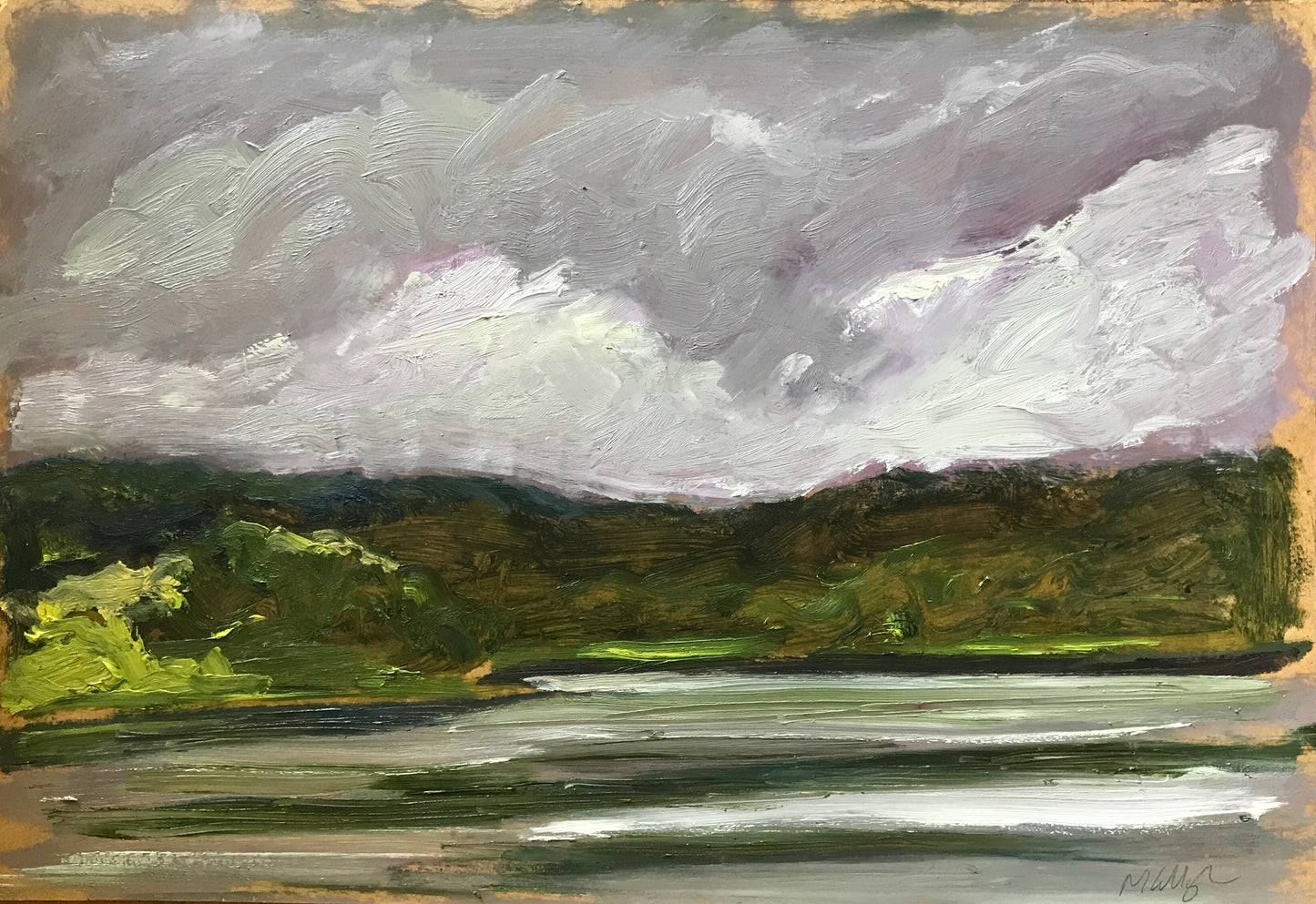 Sketch - Receding Storm, July 2nd, 2022