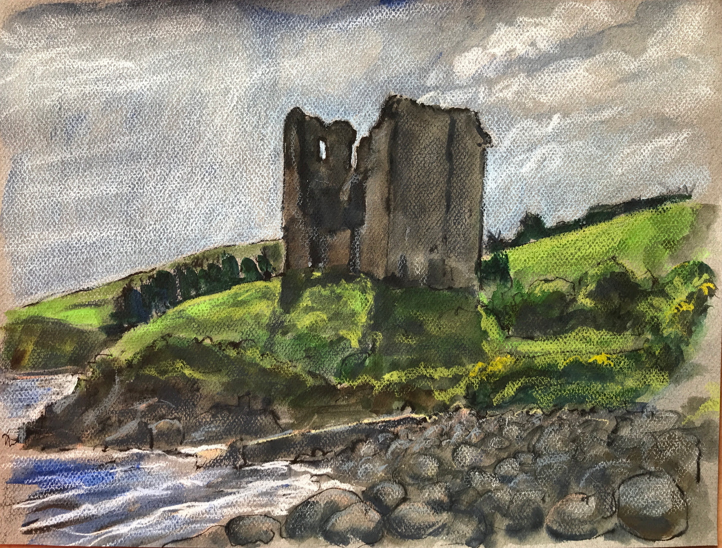 Minard Castle, April 28th, 2022