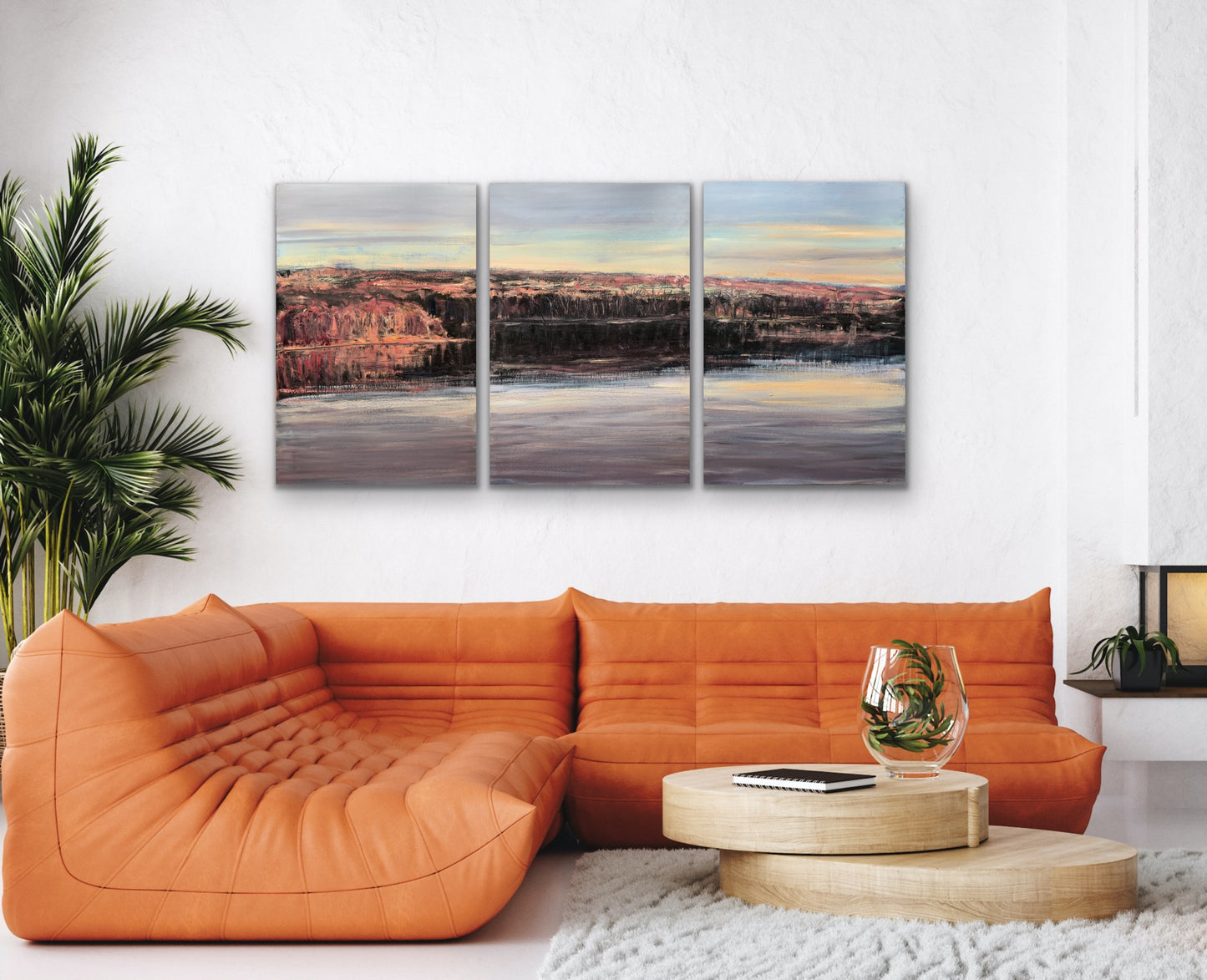 Triptych: Twilight, December 12th, 2021