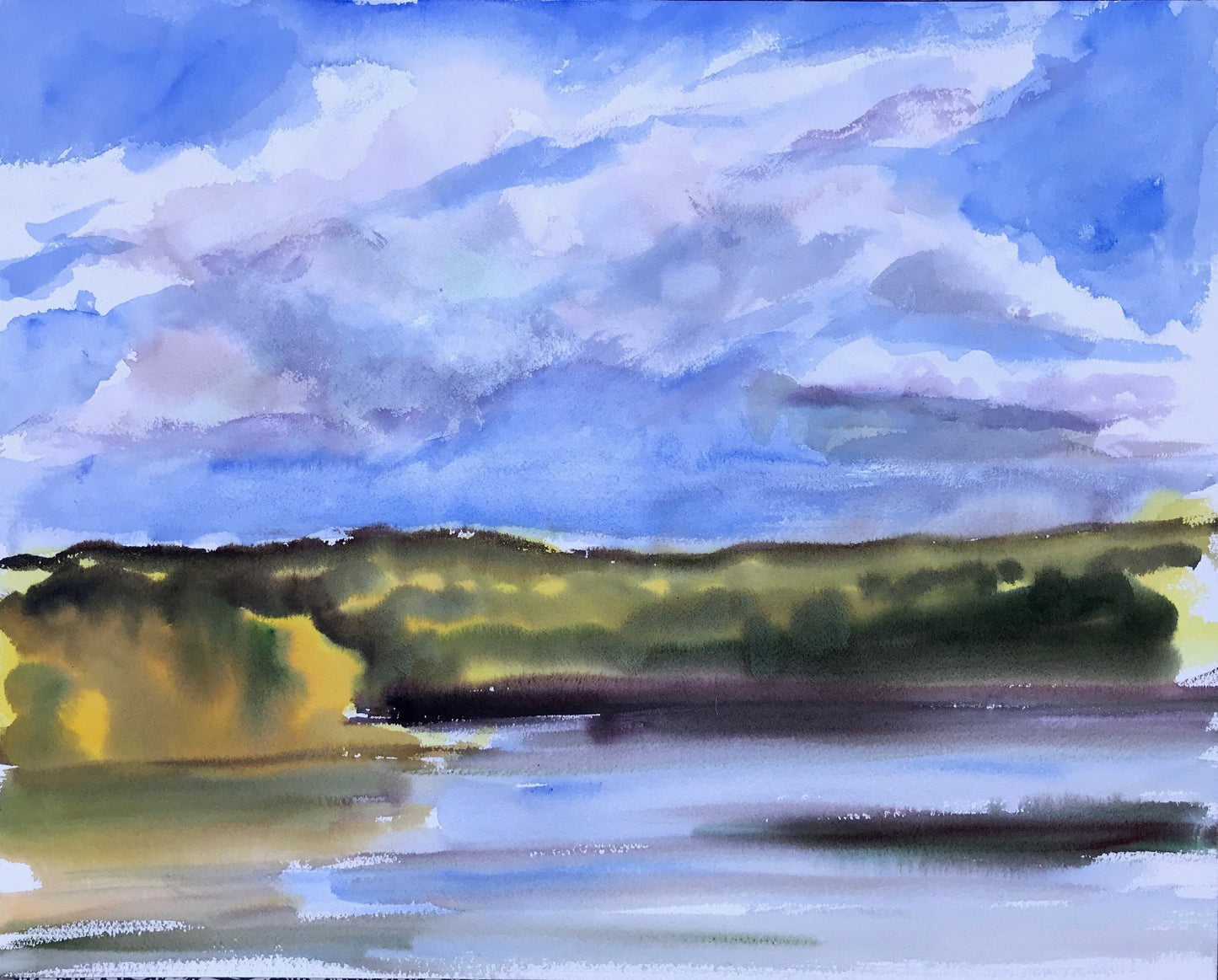 Big Clouds, Upton Lake, October 3rd, 2020