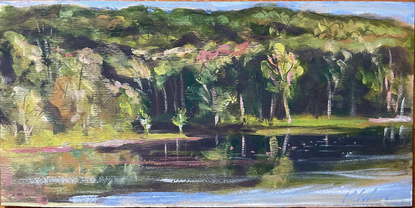 Lake, Trees, Reflections, August 5th 2018