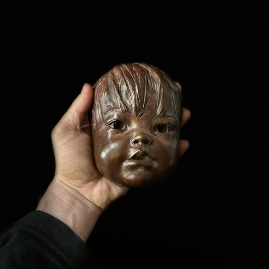 Bronze Child’s Face Mask