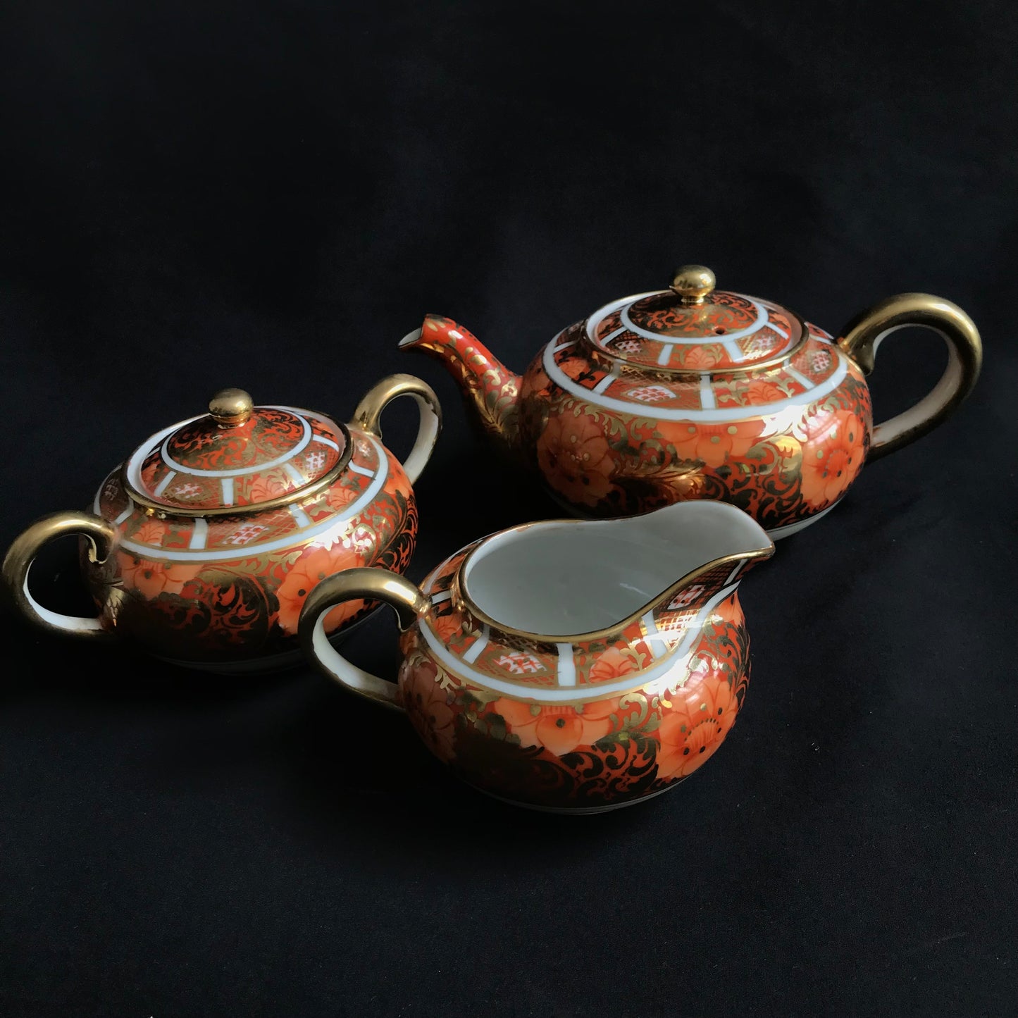 Vintage Hand Painted Japanese Tea Set