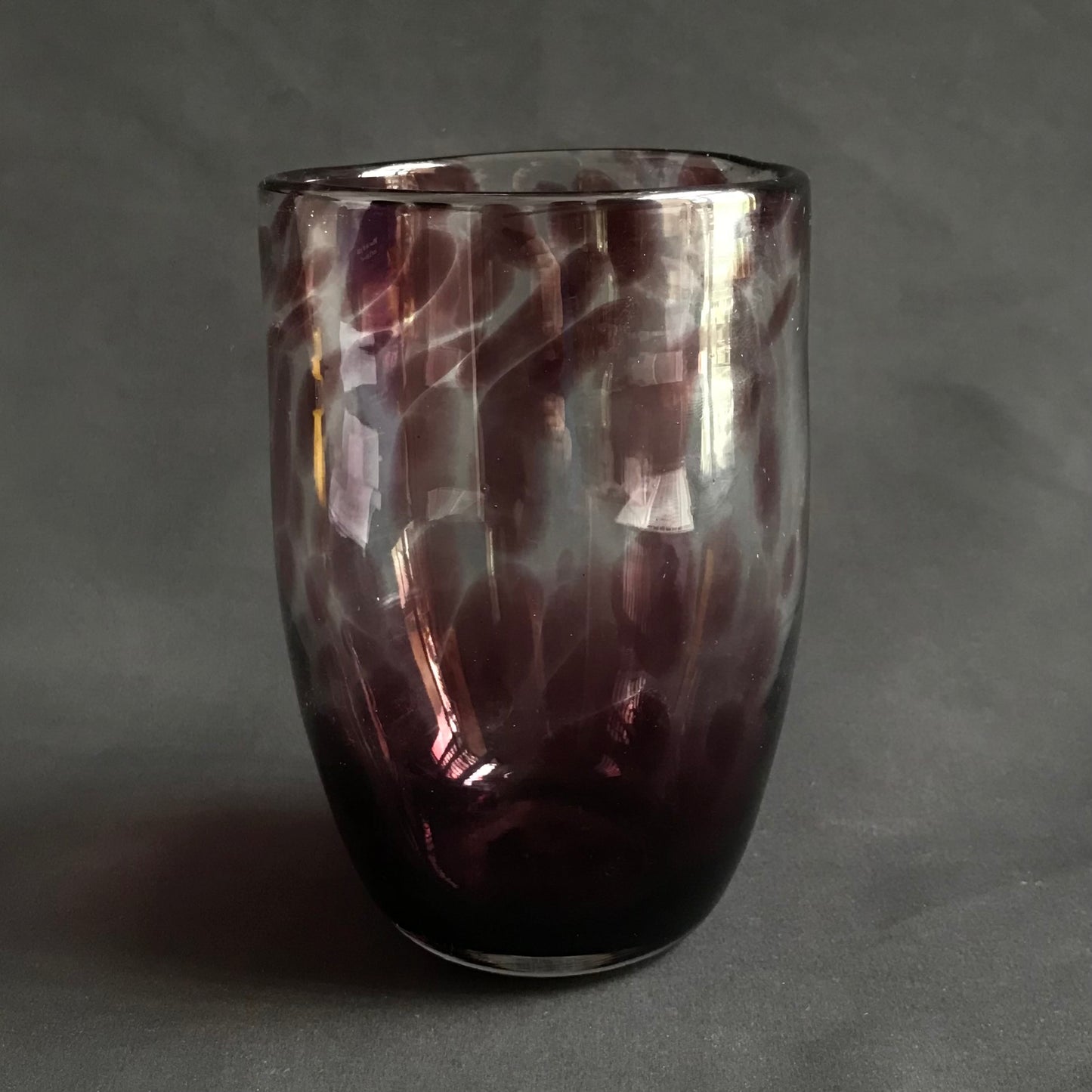 Amethyst Glass Vase