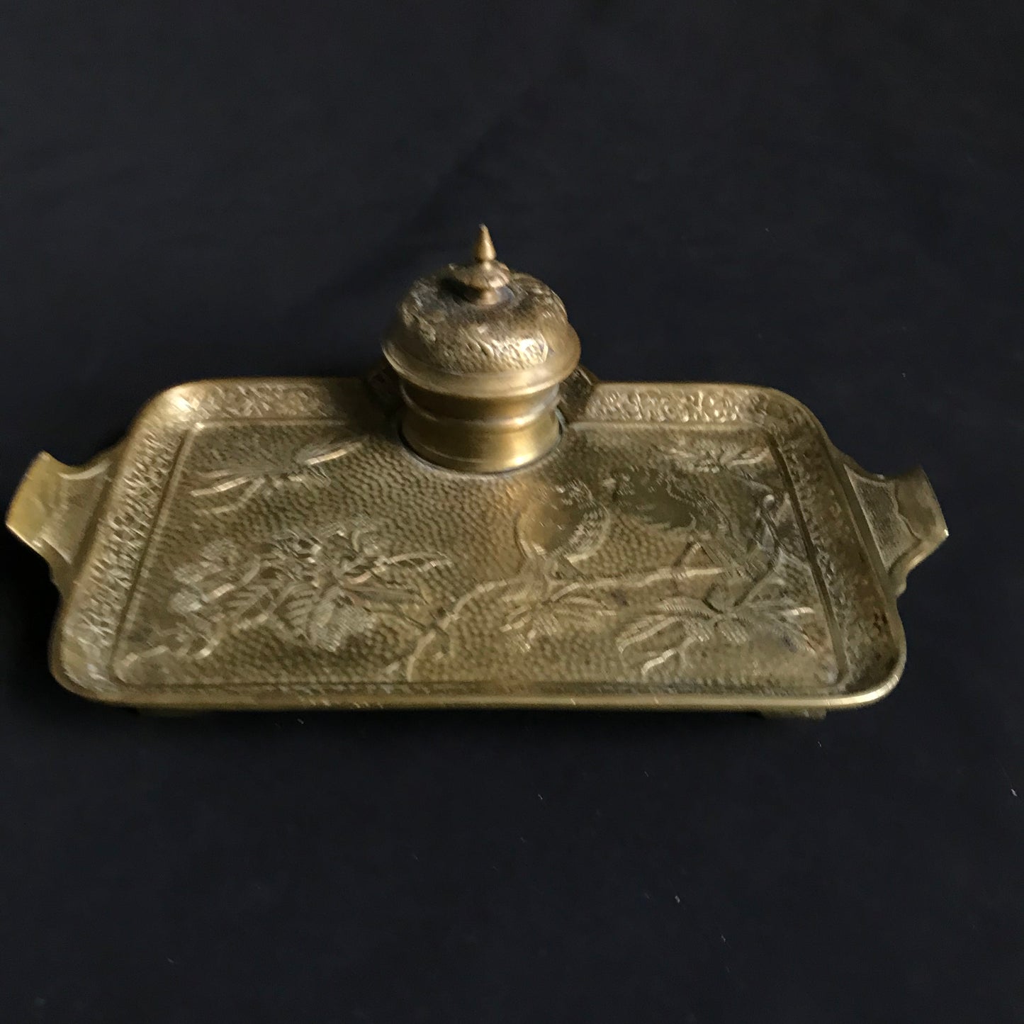 Desk Top Inkwell, Catch All Tray