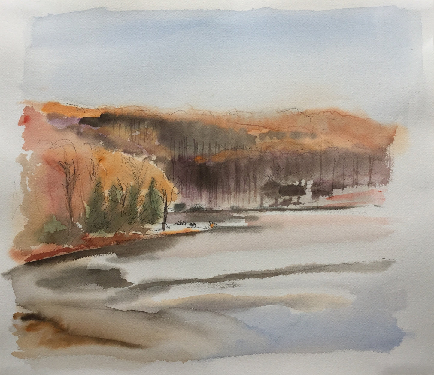 Autumn, Upton Lake, October 2015